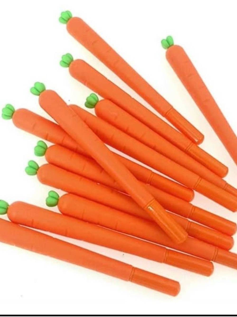4pcs Carrot Shape Pens